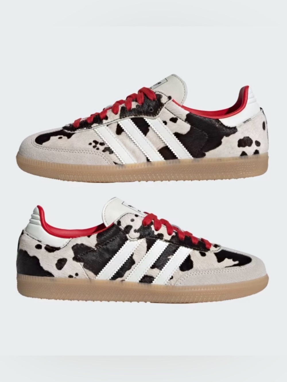 adidas Samba OG Cow Print / Aurora Coffee - Picture 6 of 12